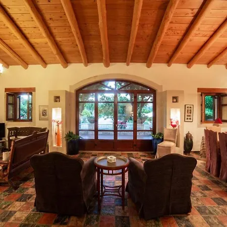 Villa Cretan Stone Built Agapi Rethimnon